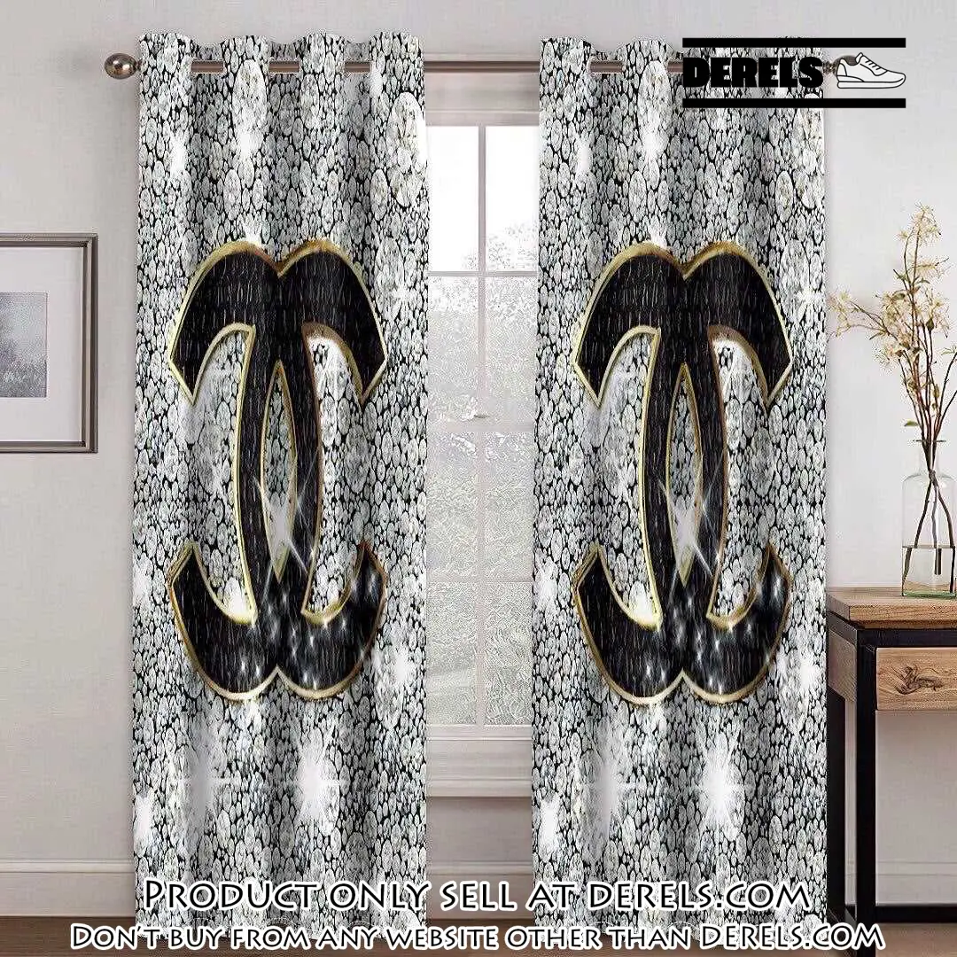 Chanel bling premium window curtains hot  set wc106 dr2544917